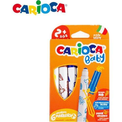 Round head graffiti Crayons Non-toxic washable for child free shipping