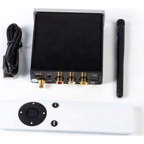 TZT ZS-MD MD2 Car Desktop Digital Turntable HIFI DSD Playback USB DAC Decoder Dual ES9038Q2M Or CS43198 Bluetooth 5.0