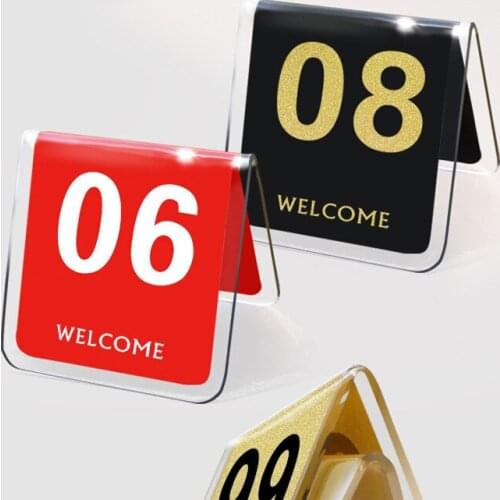 Customer Made Table Numbers 10pcs Perfect for a Wedding Party Restaurant Or Special Event Any Color And Info