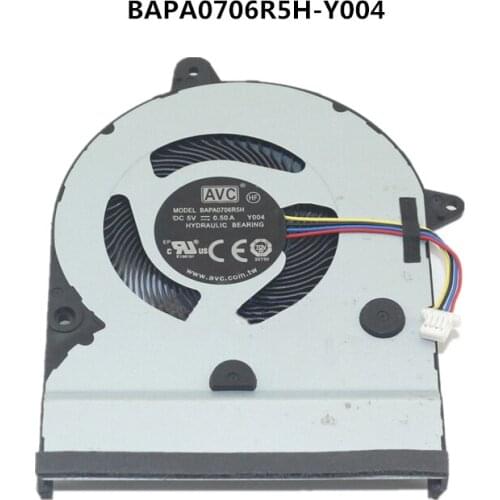 Laptop/Notebook CPU Cooling Fan For Asus 13NX02E0P01001 13N1-ACP0101 AVC BAPA0706R5H-Y004