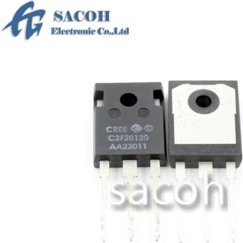 Free Shipping 5Pcs C2F20120D C2F20120 TO-247 1200V Silicon Carbide Power MOSFET