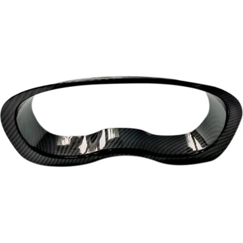 For Subaru Forester 2013-2018 XV 2012-2017 Car Dashboard Instrument Sn Cover Trim Frame ABS Carbon Fiber Grain