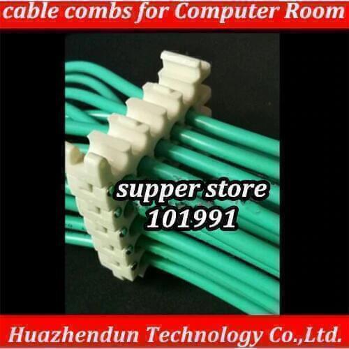 Transverse 6*Vertical 8 Network module network cable lines comb machine Wire harness Arrangement tidy tools for computer room