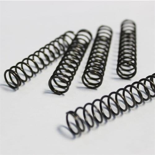 Stainless Steel Compression Pressure Spring, 5pcs, Wire Dia. 1mm Outer Dia. 16mm Length 10mm to 100mm