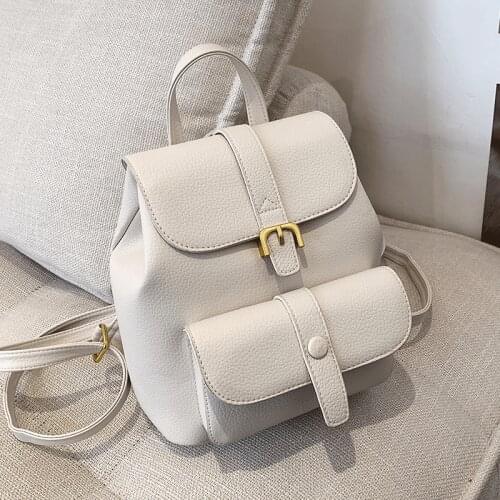 Luxury Brand Women Backpacks Female Backpack Ladies Bagpack Female School Back Pack Preppy Style Backpack for Girls Vintage Sac