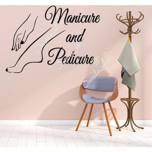 Diy Beauty salon Wall Decal Living Room Removable Mural For Kids Rooms Decoration Decal Creative Stickers