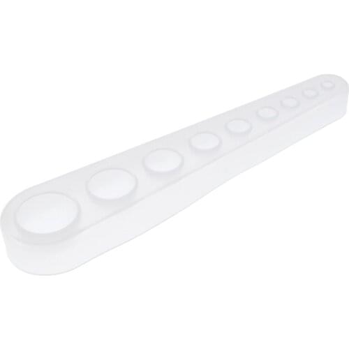 Silicone Domed Cabochon Mould Round DIY Resin Casting Dried Flower Ornament Mold