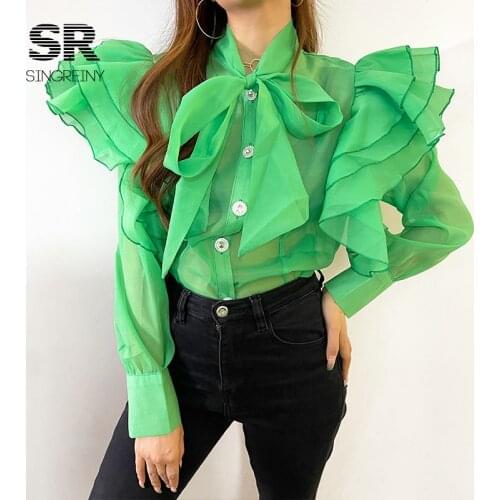 SR.Singreiny Womens Office Shirts