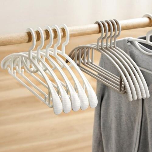 10Pcs Household Plastic Hangers Clothes Organizer Drying Rack Hangers For Clothes Closet Organizer Home Organization And Storage