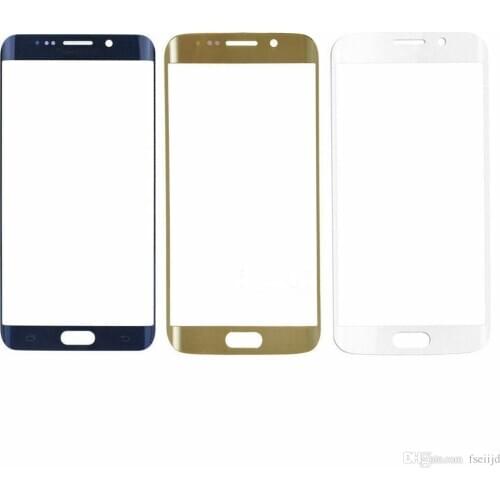 10Pcs OEM Touch Screen Panel For Samsung Galaxy S6 Edge G925F G925 G9250 Touchscreen Front Glass Replacement Outer Lens