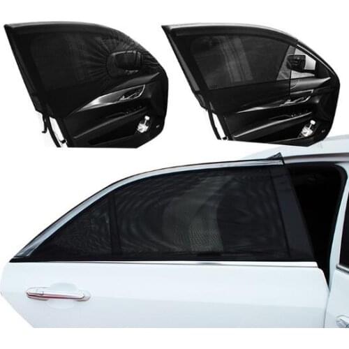 2Pcs Car Window Cover Sunshade Curtain UV Protection Shield Sunshade Shield Window Protector Window Car Universal Accessories