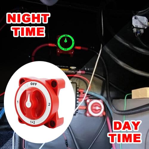 4 Position 32V 350 Amp E-Series Waterproof Ignition Protected Marine Boat Dual Battery Isolator Switches