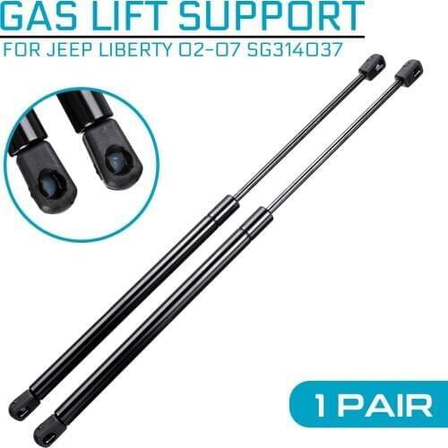 Strut Bars 2pcs Car Front Engine Hood Lift Supports Props Rod Arm Gas Springs Shocks For Jeep Liberty 2002-2007 SG314037