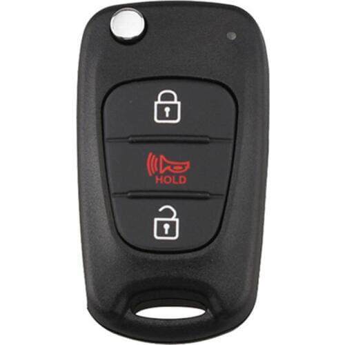Auto Car Remote Key Case Fob Cover Uncut Blade For KIA Soul