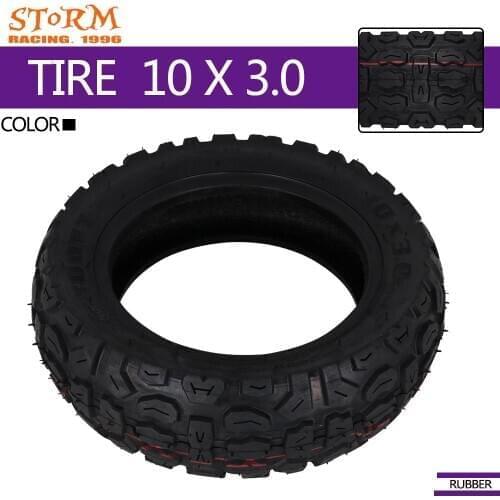10x3.0 Tubeless Tyre Electric Scooter Refitted 10*3.0 Thick Tire Outer Tire Vacuum Road Tire Blend of Natural And Butyl Rubber