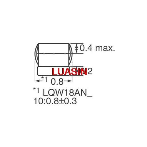 Free Shipping 50pcs/lot 1008 chip inductor 220nH LQW2UASR22J00L 5% winding inductance high frequency high Q value