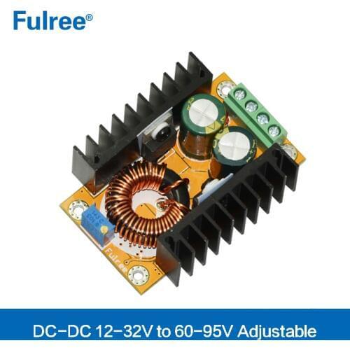 DC 12V 24V (10V-32V) to 36V 48V 60V 72V 90V DC Boost Adjustable Voltage Power Supply Module Step Up Converter Battery Charging