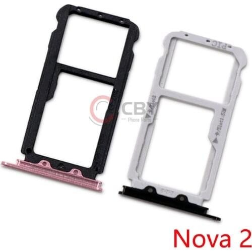 Sim Card Tray Slot Holder For Huawei Nova 2 3i SIM Card Slot Adapter Replacement Repair Spare Parts