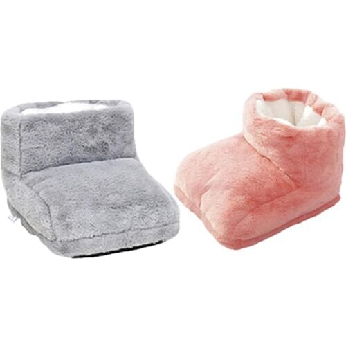 Electric Foot Heater 3 Modes Heating Settings Heated Foot Warmer Big Slipper Office Home Non-slip Foot Warmer Cushion