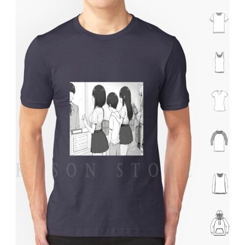 Super Sexy And Pretty Big Tits Anime Girls T Shirt Print For Men Cotton New Cool Tee Anime Manga Hentai Lewd Boobs Ass Tits