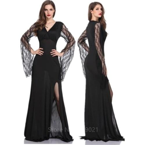 Vampire Cosplay Costume Halloween Costumes for Women Witch Halloween Clothes Dresses Masquerade Evening Dress Elegant Female