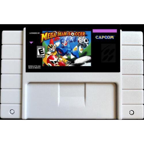 Megaman soccer USA NTSC version 46 pins Video games card NTSC version for Retro Video games Console