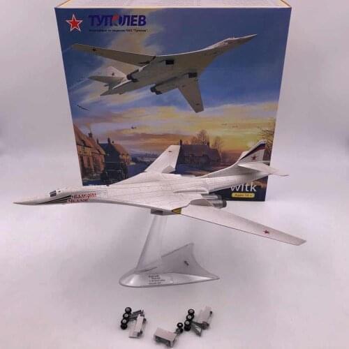 Wltk Russia AIR FORCE Tupolev Tu-160 Blackjack #17 Bomber Weathered Version 1/200 Diecast Model