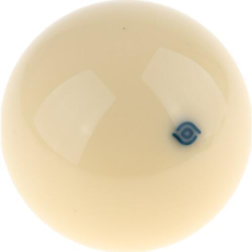 1 Pcs Perfeclan 5.7cm Resin Snooker Cue Ball White Billiard Cue Ball Training Practice Fits for Snooker Pool Replacement