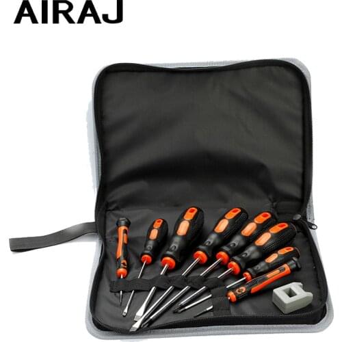 AIRAJ Screwdriver Set Multifunctional Appliance Parts Repair Hand Tool with Magnetizer and Storage Bag