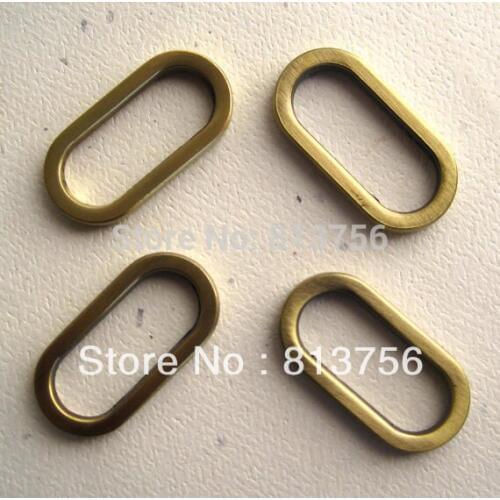 Oval Rings in Antiqued Brass 1 Inch Set of 100