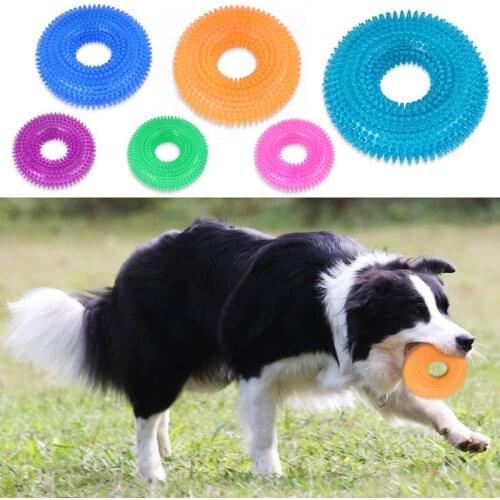 Squeak Toys Silicone Dog Toy Screaming Chew Toys For Big Dogs Accessories Thorn TPR Pet Supplies DPet Supplies Durableurable