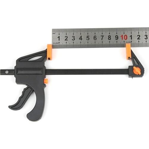 Spreader Work Bar Clamp F Clamp Gadget Tool DIY Hand Speed Squeeze Quick Ratchet Release Clip Kit Wood Working