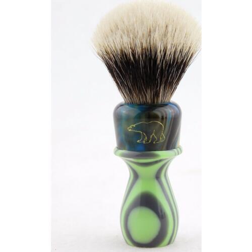 Polar Shaving Manchurian 2 Band Finest badger hair shaving brush knot size 24mm