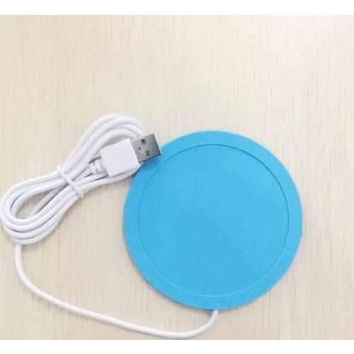Cute Cartoon Warmer Cup Pad Hot Drinks Beverage Cup Mat Silicone Heater for Milk Tea Coffee Mug UD88