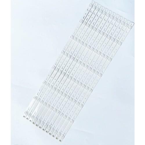 LED backlight strip 8 lamp for Thomson 65UA6606 L65E5800A 4C-LB650T-YH3 LVU650CMDX 4C-LB650T-VH3 TCL_ODM_650d30_3030C_12X8 V4 V2