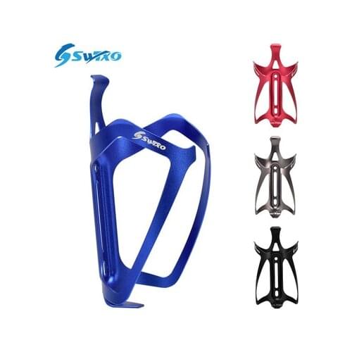 Bike Bottle Cage Aluminum Alloy Bicycle Water Bottle Holder Bike Cycling Bracket Cycling Drink Water Cup Rack Cycle Accessories