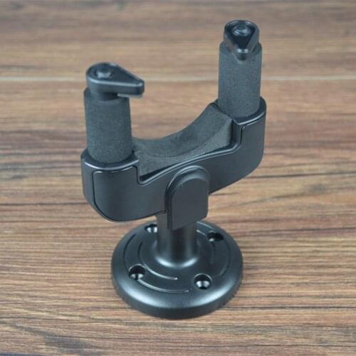 Guitar Ukulele Hanger Stand Wall Mount Holder Hook for Electric Guitar Acoustic Mandolin Black Guitar Bass Screws Accessories