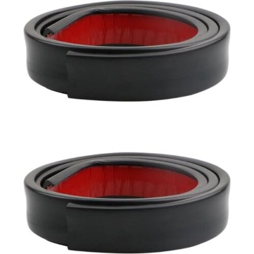 2pcs/set Universal 1.5M Car Wheel Arch Bumper Protection Strip Moldings Anti Collision Mudguard AUTO Decor Accessories