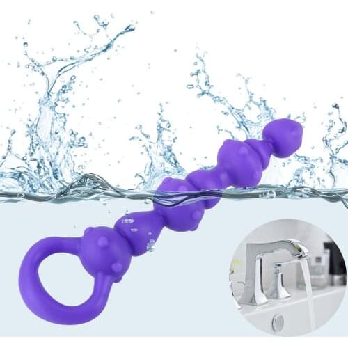 Anal Plug Vaginal Balls Adult Silicone Anal Beads Men Masturbation Dildos Butt Plug Prostate Massager Sex Toys for Women Gay