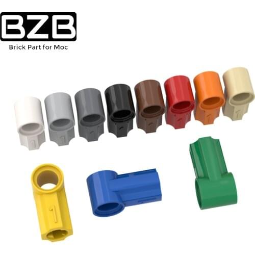 BZB MOC 32013 1# Cross Shaft Connector Building Block Technical Brick Parts Model Kids DIY Educational Toys High-tech Best Gifts