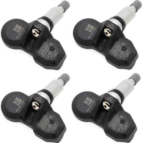 4Pcs TPMS For Au-di A4 A6 A8 Q7 R8 2003-2014 For Volk-swagen Tire Pressure Monitor System Sensor 7PP-907-275F 7PP907275F 433MHZ