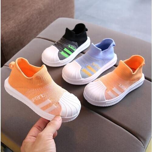 Kids Shoes Anti-slip Soft Rubber Bottom Baby Sneaker Casual Flat Sneakers Children Kid Girls Boys Sports Shoes