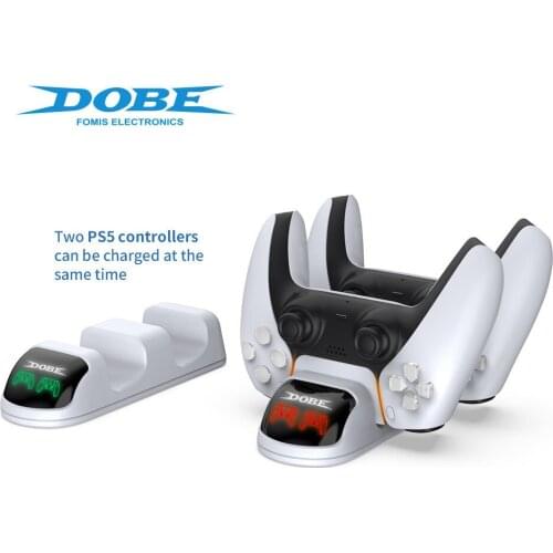 For PlayStation5 Wireless Controller Handle Dual Charging Stand Ps5 Handle Dualcharger Dock Ps5 Game Charger With LED Light