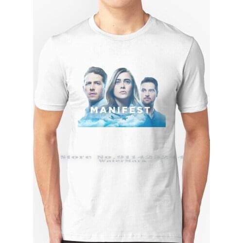 Manifest Tv Series T Shirt 100% Pure Cotton Manifest Tv Series Show Supernatural Drama Melissa Roxburgh Josh Dallas Athena