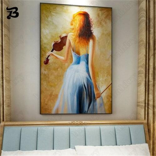 Canvas Painting Wall Art Woman Sexy Becatiful Nude Girl Canvas Posters and Prints Wall Art Decorative Oil Pictures Home Decor