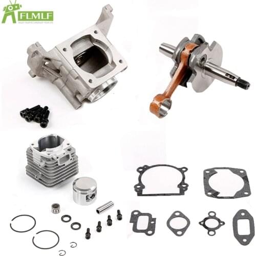 45cc Engine Upgrade Kit (Include Cylinder Piston Kit Crankshaft Crankcase) Fit for 1/5 HPI ROVAN KM BAJA 5B 5T 5SC Losi 5ive T