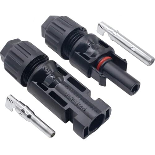 1 Pairs Connector male and female Solar Panel Connector used for Solar Cable 2.5mm2 4mm2 6mm2