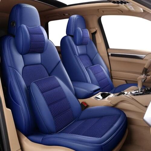 CUWEUSANG Custom Leather car seat covers set For Dongfeng AX5 AX4 E70 AX7 S30 H30 CM7 S500 360 370 330 580 IX5 P16 S16 seat cars