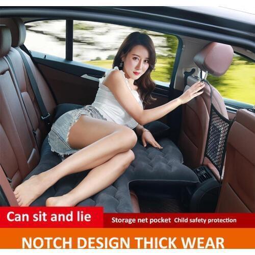 New Arrivals Car Inflatable Car Air Mattress With Pump Travel RV Bed Pads Entilate Outdoor Kids