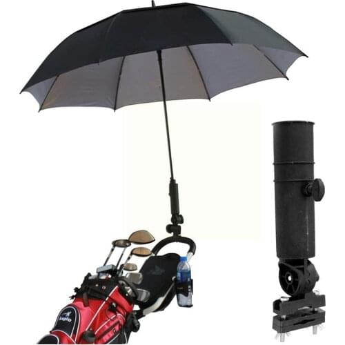 Outdoor Durable Golf Club Umbrella Holder Stand For Bike Golf Pram Wheelchair Baby Cart Buggy accessories N5P0
